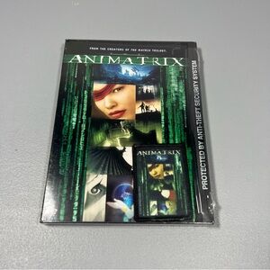 The Animatrix DVD New Sealed With Rare Collector’s Patch Inside Widescreen